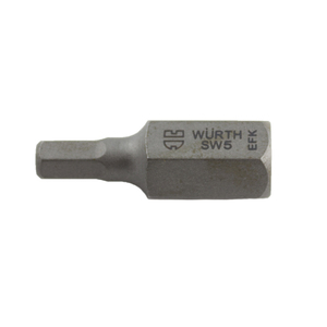 Hexagon Socket Bit M5, 1/4 Inch Drive, 30mm Length