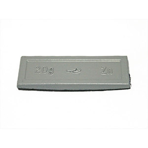 Adhesive Coated PCAS Series Wheel Weight 60 Gram Zinc