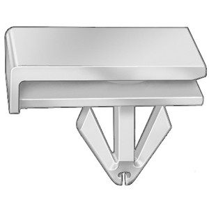 Chevy Rocker Panel Moulding Clip White
