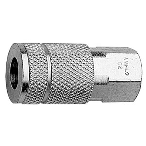 1/4 Inch  Auto Standard Truflate Female 1/4 Inch Npt Air Coupler