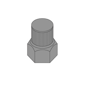 Switch Cap R12 Black 10X1.25