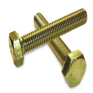 Hex Bolt M4X10X0.7X7Wr    Yellow