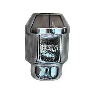 "Lug Nut Chrome, M12X1.5, M21 Hex"