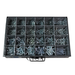 Metric Hex Bolts Assortment 665 Pcs