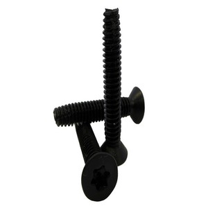Torx Countersunk Floorboard Screw Phosphate & Oil Finish 1/4-20X1-1/2