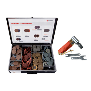 Mini Resin Fiber 2" Disc Asst With Tool