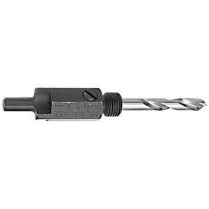 1/4 Hole Saw Arbor 3-flat Shank