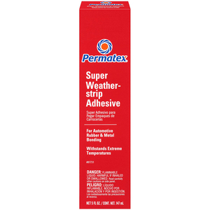 Permatex Weatherstrip Adhesive, 5 fl.oz.