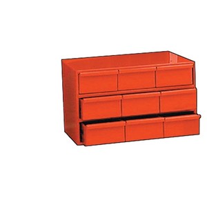 9 Drawer Cabinet 17 1/4 X 10 7/8 X 11 5/8