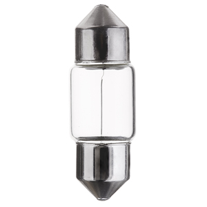 12 Volts -10 Watts MINI T3 FESTOON  CAP .83 Amps #3175 Bulb