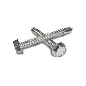 Hex Washer Head Self-Drilling TEKS Screw Zinc 10-16 X 3/4