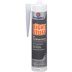 Permatex The Right Stuff Grey 1 Minute Gasket Maker, 10.1oz