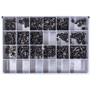 Screw Type Retainer Asst 440pc