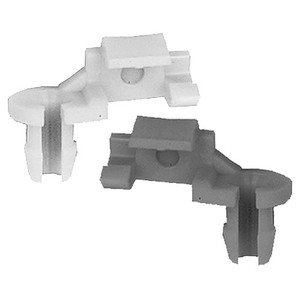 Right and Left Doorr Lock Rod & Hood Latch Rod Clip10 Pair 10 Black and 10 White.