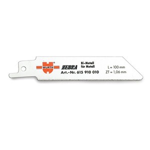 Reciprocating Saw Blade 4 Inch- 18 Teeth Per Inch (Quantity 5 = 1 Packof 5 Blades)