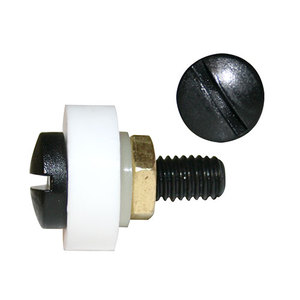 License Plate Screw 6X20 Black