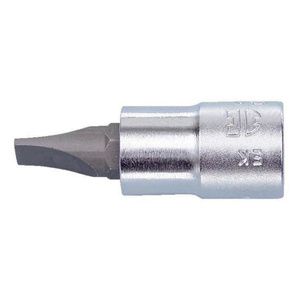 ZEBRA 1/4 Inch Slotted Socket Bit - 6.5mm X 1.2mm
