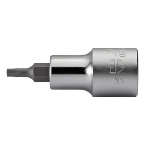 ZEBRA 1/2 Inch Torx Socket Bit - Short - TX60