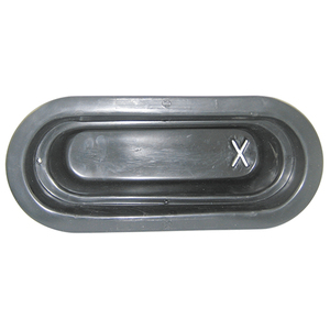 Closed Back Grommet for 61/2" Oval Lamps