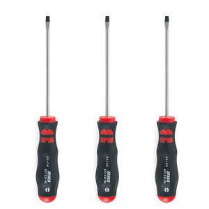 ZEBRA ROUND BLADE SLOTTED SCREWDRIVERS BUNDLE