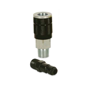 Typs G 3/8 Inch  Black Air Nipple Mnpt Standard