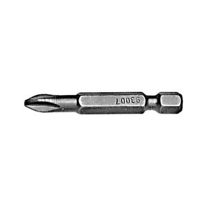 "Phillips Bit Hex 1/4 Inch , Tip#2 Length 1-15/16 Inch "