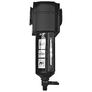 Airline Filter - 1/4 Inch  Basic Metal Bowl 3/8 Inch  Manual Drain