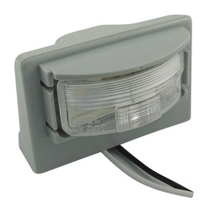 Incadescent License Lamp 3 1/2"L x 2 1/4"H x 2 1/2"W