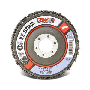 EZ Strip Wheel - 4-1/2  x 5/8 - 11 - Black