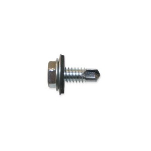Hex Washer Head Self-Drilling TEKS Screw Zinc 14X11/4