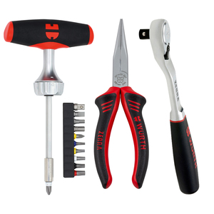 ZEBRA 3/8" Reversing Ratchet, T-Handle, Needle Nose Pliers New CustomerPackage 3