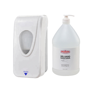 Push Style Hand Sanitizer Dispenser And Gel Hand Sanitizer Package Deal