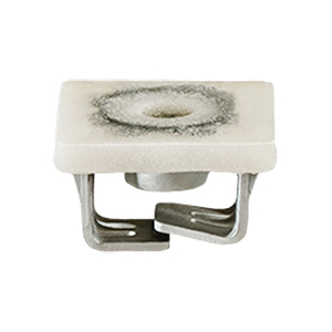 SPECIALTY NUT WITH PLASTIC PAD