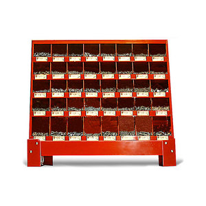 USS Coarse Zinc Grade 5 Starter Assortment with 40-Compartment Bin