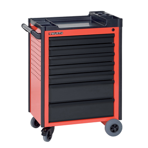 Compact Workshop Trolley - 7 Drawer - 28 Inch x 17 Inch x 37 Inch