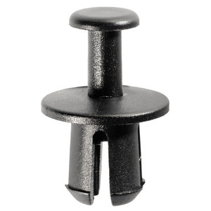 Bumper Side Support Fan Shroud Push Type RetainerBlack Nylon BMW