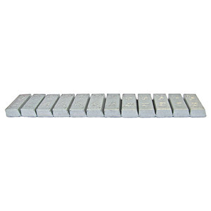 Steel Coated Adhesive Wheel Weight 1/4 Oz Increment 3 Oz Strip