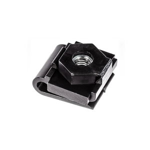 Black Nylon Splash Guard Nylon U Nut With Metal Insert Nut