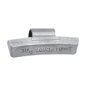 IAW Series Zinc Coated Wheel Weight 10 Gram