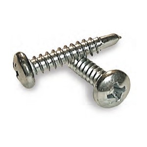 Phillips Pan Head Self-Drilling TEKS Screw Zinc 6X5/8