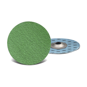Zirconia with Grinding Aid Quick Change Disc - 2 Inch - Turn On- 24 Grit