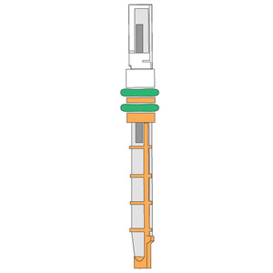 "Orifice Tube Chrysler, Ford Orange"