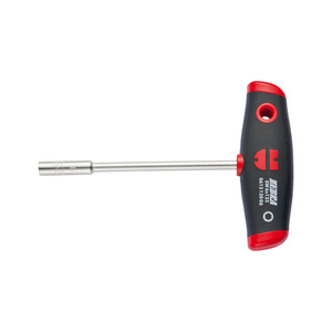 ZEBRA T-Handle Hexagon Socket Screwdriver - 8mm Hexagon Socket X 125mm Blade X 104mm Handle