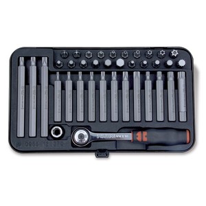 Ratchet Bit Assortment (38 Pieces - Includes ZEBRA 1/2 Inch Ratchet, 1/2" Ratchet Adapter, and 36 As