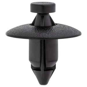 Bumper Windshield Trim Trunk Trim and Mud FlapPush Type Retainer Black Nylon Volvo