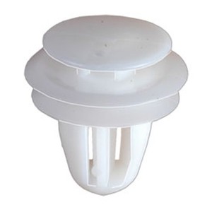 White Nylon Trim Panel Retainer
