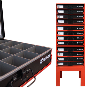 HARDWARE ASST A&B ITEMS 12 DRAWERS