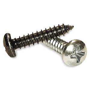 Pan Head Self-Tapping Sheet Metal Screw Zinc  6X1/2