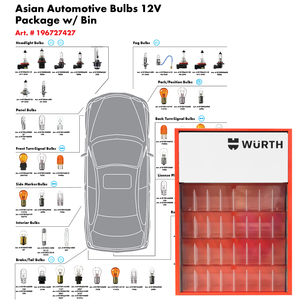 ASIAN BULBS WITH BIN