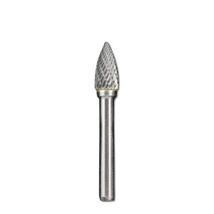Tree Shaped Pointed Carbide Bur 1/4"x 2.5"